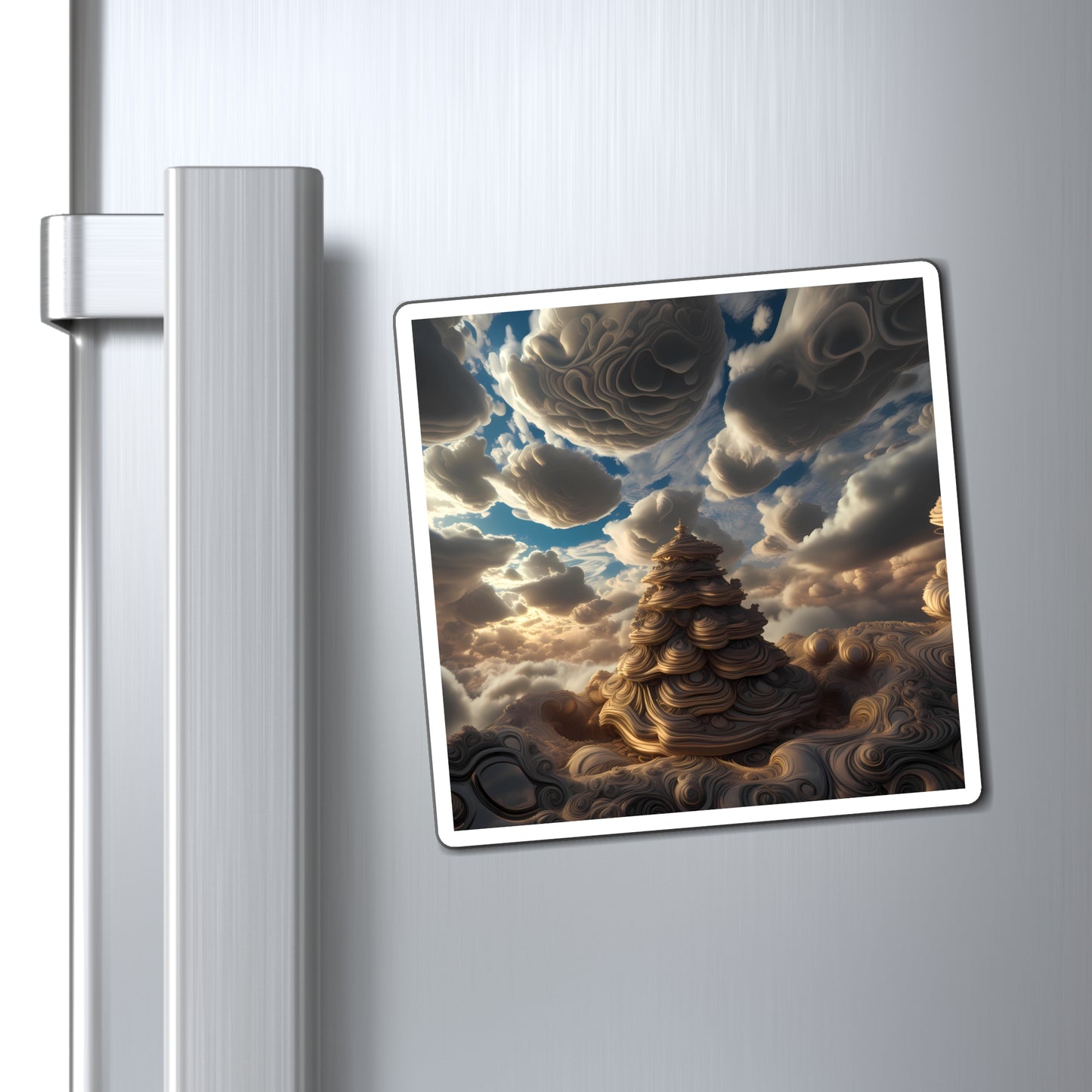 Clouds Are Fractals Too 004 - Magnet