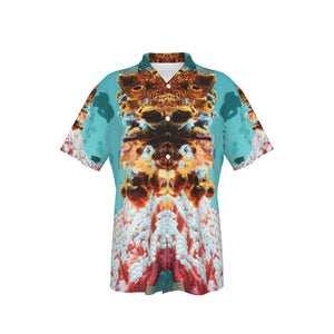 VI Jam Fest Coral Dose All-Over Print Hawaiian Shirt With Pocket
