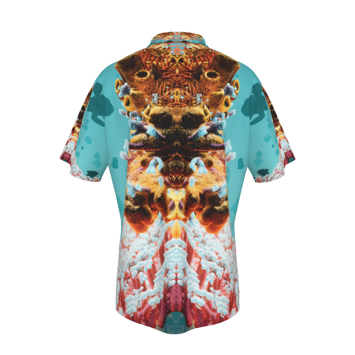VI Jam Fest Coral Dose All-Over Print Hawaiian Shirt With Pocket