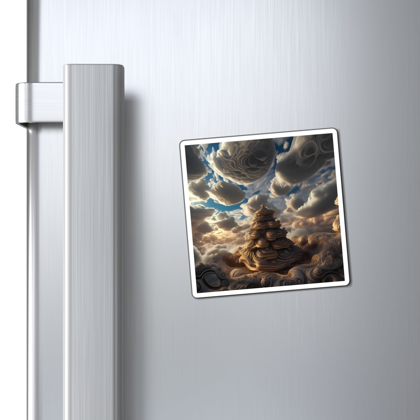 Clouds Are Fractals Too 004 - Magnet