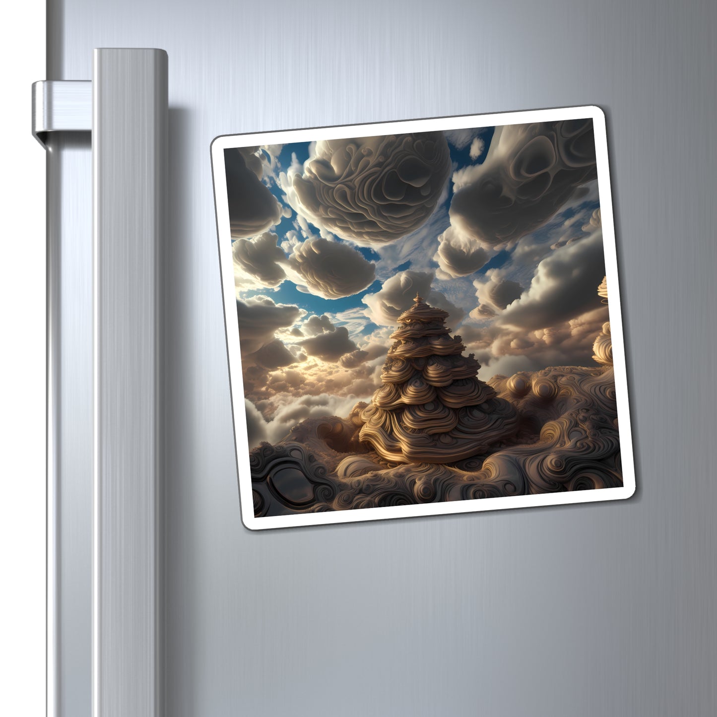 Clouds Are Fractals Too 004 - Magnet