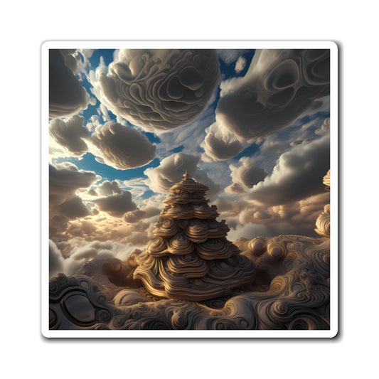 Clouds Are Fractals Too 004 - Magnet
