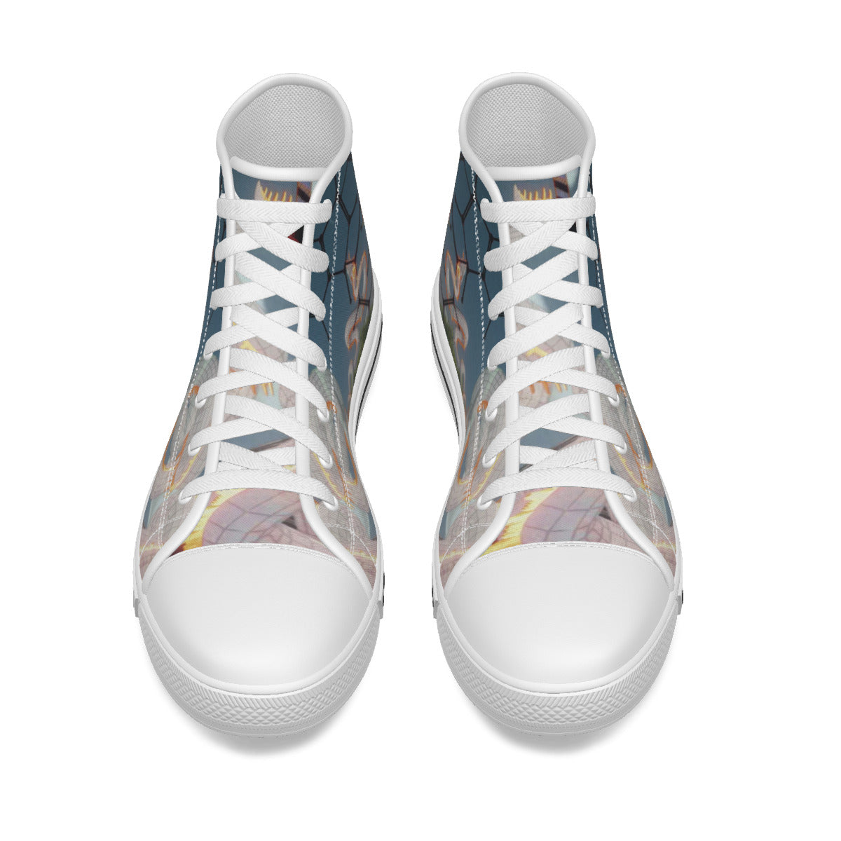 Psychedelic Dragon Canvas Shoes