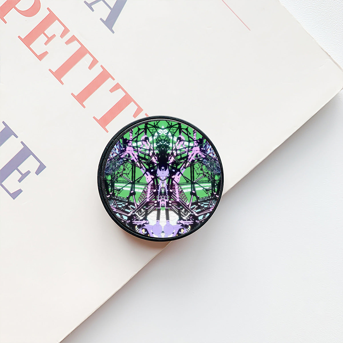 Psychedelic Pop-out Mobile Phone Holder