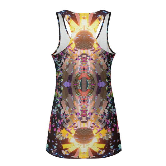 TidalFire 001 - Eco-friendly All-Over MicrodoseVR Print Women's Tank Top