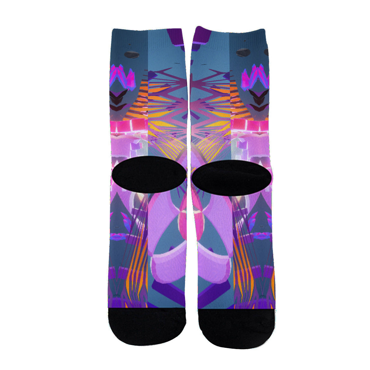 Psychedelic All-Over Print Unisex Long Socks