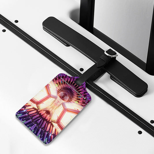 Psychedelic 3D Digital Art Luggage Tags
