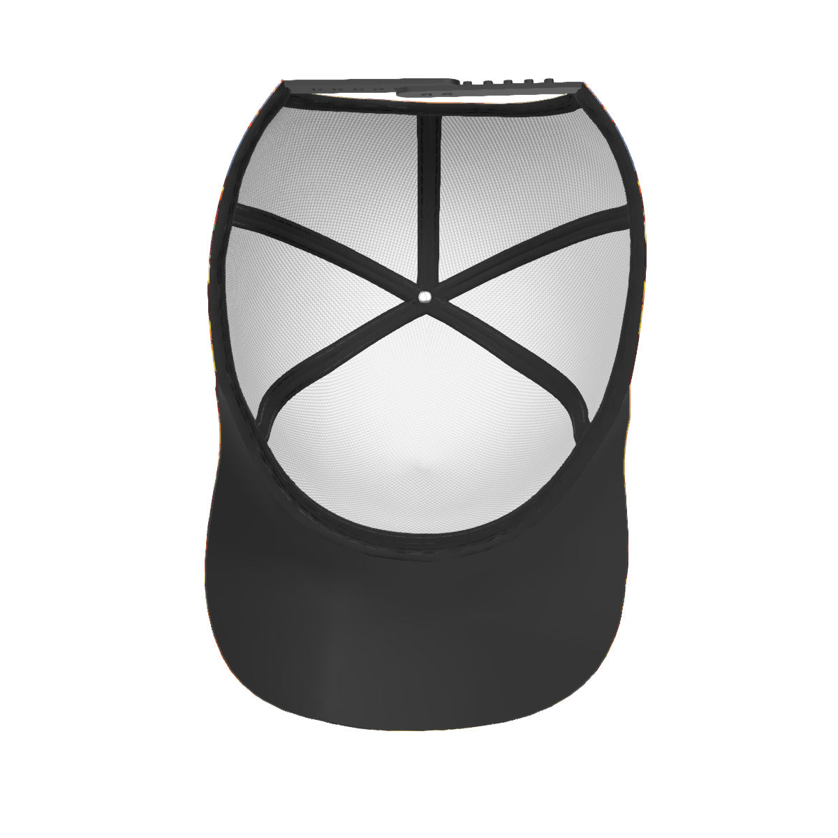 Psychedelic 3D Digital Art Print Peaked Cap