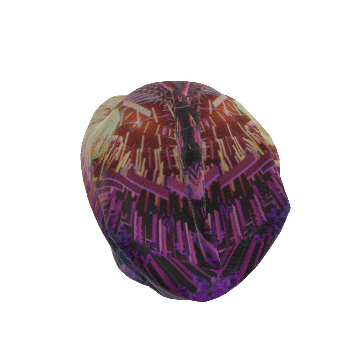 Psychedelic 3D Digital Art Print Unisex Beanie Hat