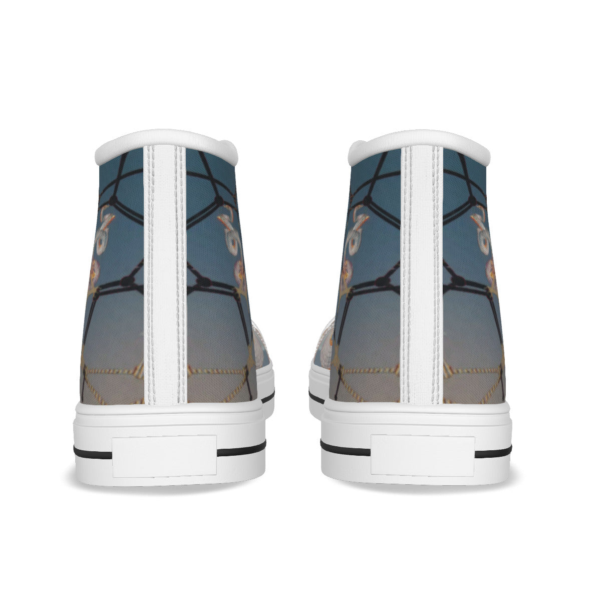 Psychedelic Dragon Canvas Shoes
