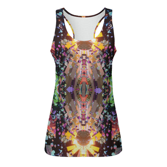 TidalFire 001 - Eco-friendly All-Over MicrodoseVR Print Women's Tank Top