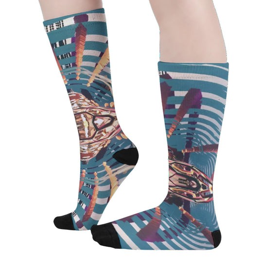 Psychedelic Orbopus Unisex Long Socks
