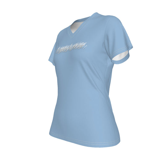 Vulfpeck VOSM Collection - It Gets Funkier - All-Over Print V-neck Women's T-shirt