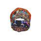 Psychedelic Pixels 3D Digital Art Print Unisex Beanie Hat