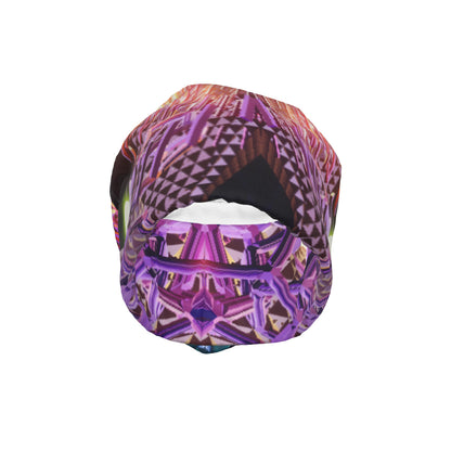 Psychedelic 3D Digital Art Print Unisex Beanie Hat