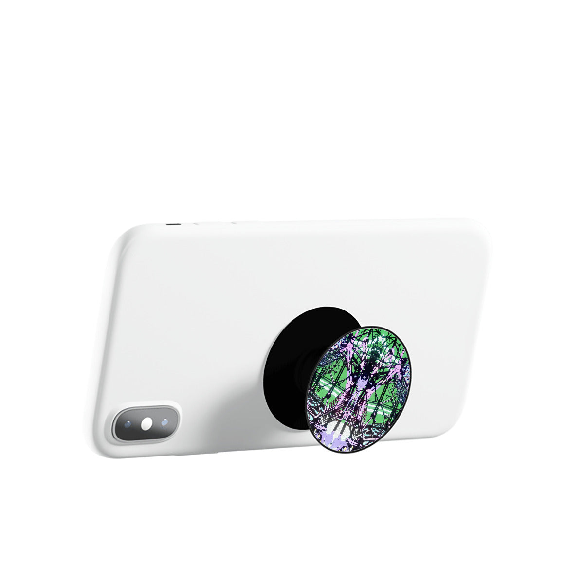 Psychedelic Pop-out Mobile Phone Holder