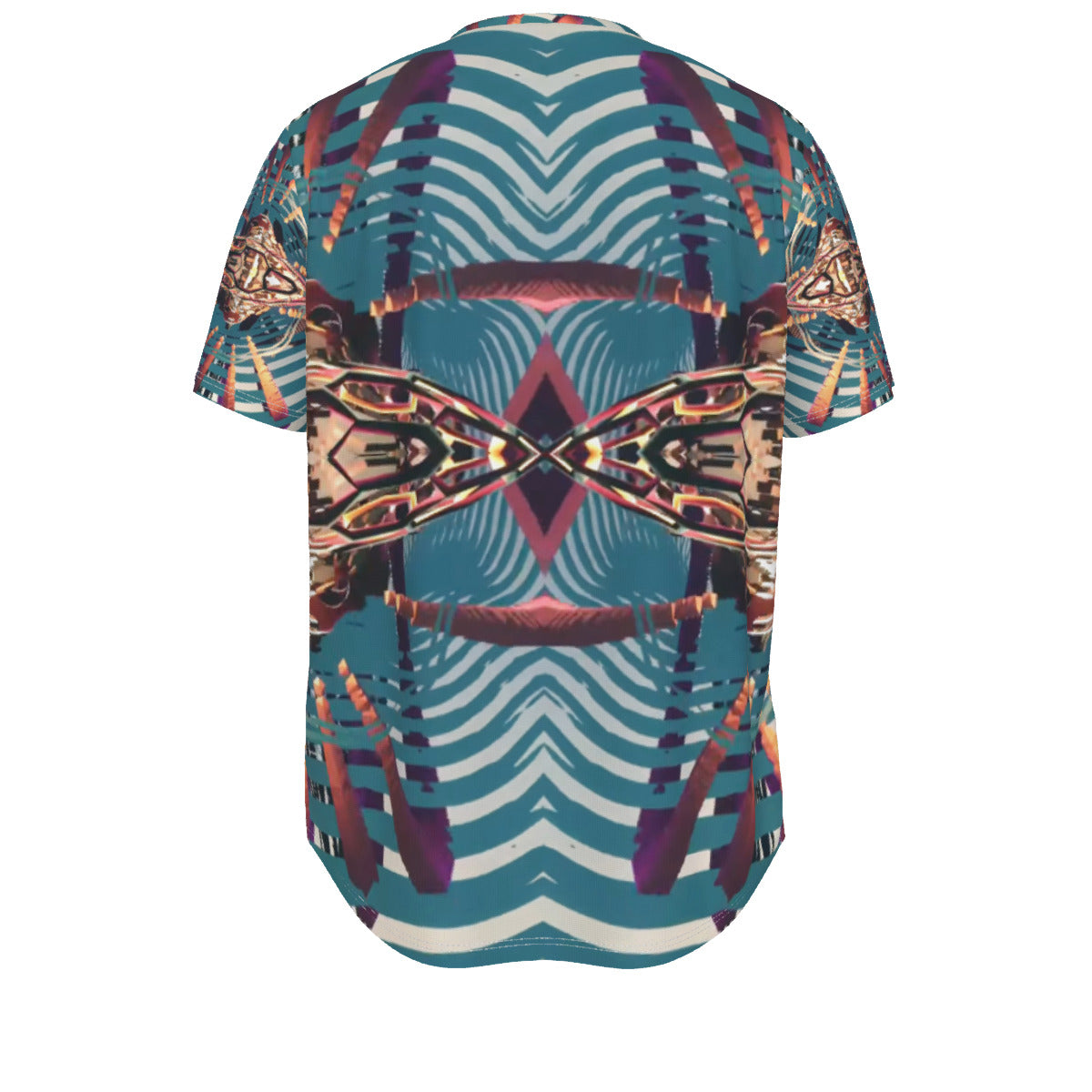 Psychedelic Orbopus All-Over Print Men's Short Sleeve T-shirt
