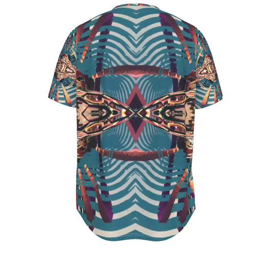 Psychedelic Orbopus All-Over Print Men's Short Sleeve T-shirt