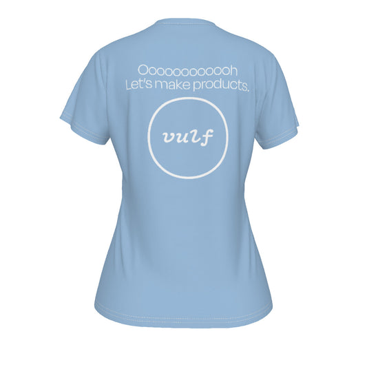 Vulfpeck VOSM Collection - Good Stuff All-Over Print V-neck Women's T-shirt