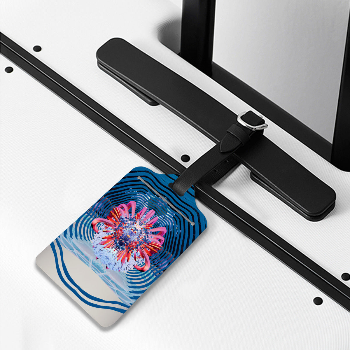 Psychedelic 3D Digital Art Luggage Tags