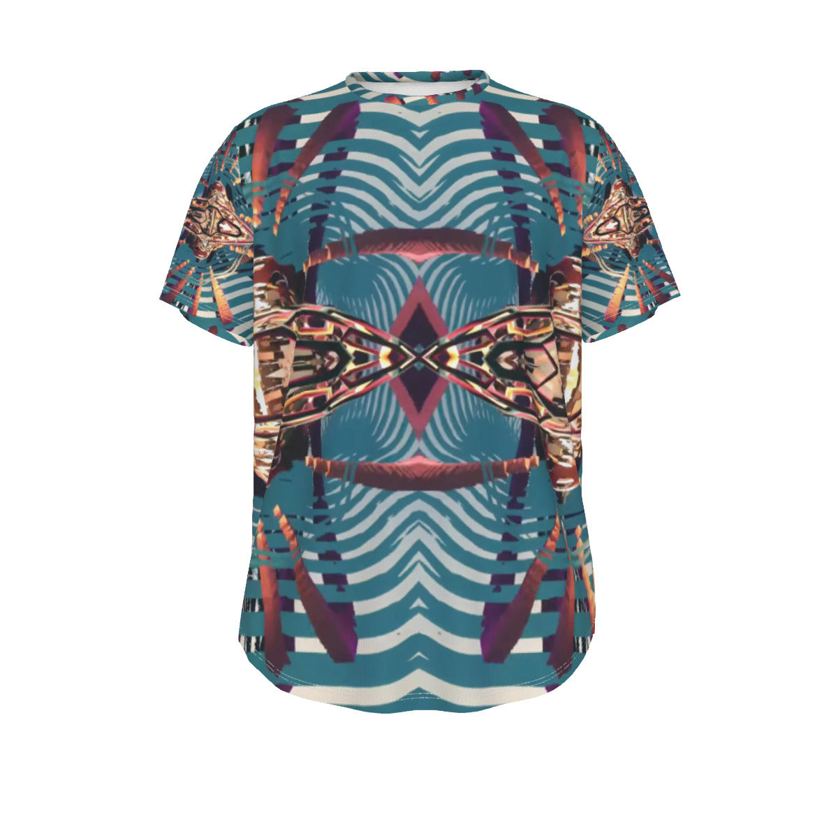Psychedelic Orbopus All-Over Print Men's Short Sleeve T-shirt