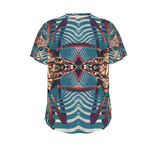 Psychedelic Orbopus All-Over Print Men's Short Sleeve T-shirt