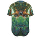 Psychedelic Orb Tree 3D Digital Art Print Men's Short Sleeve T-shirt