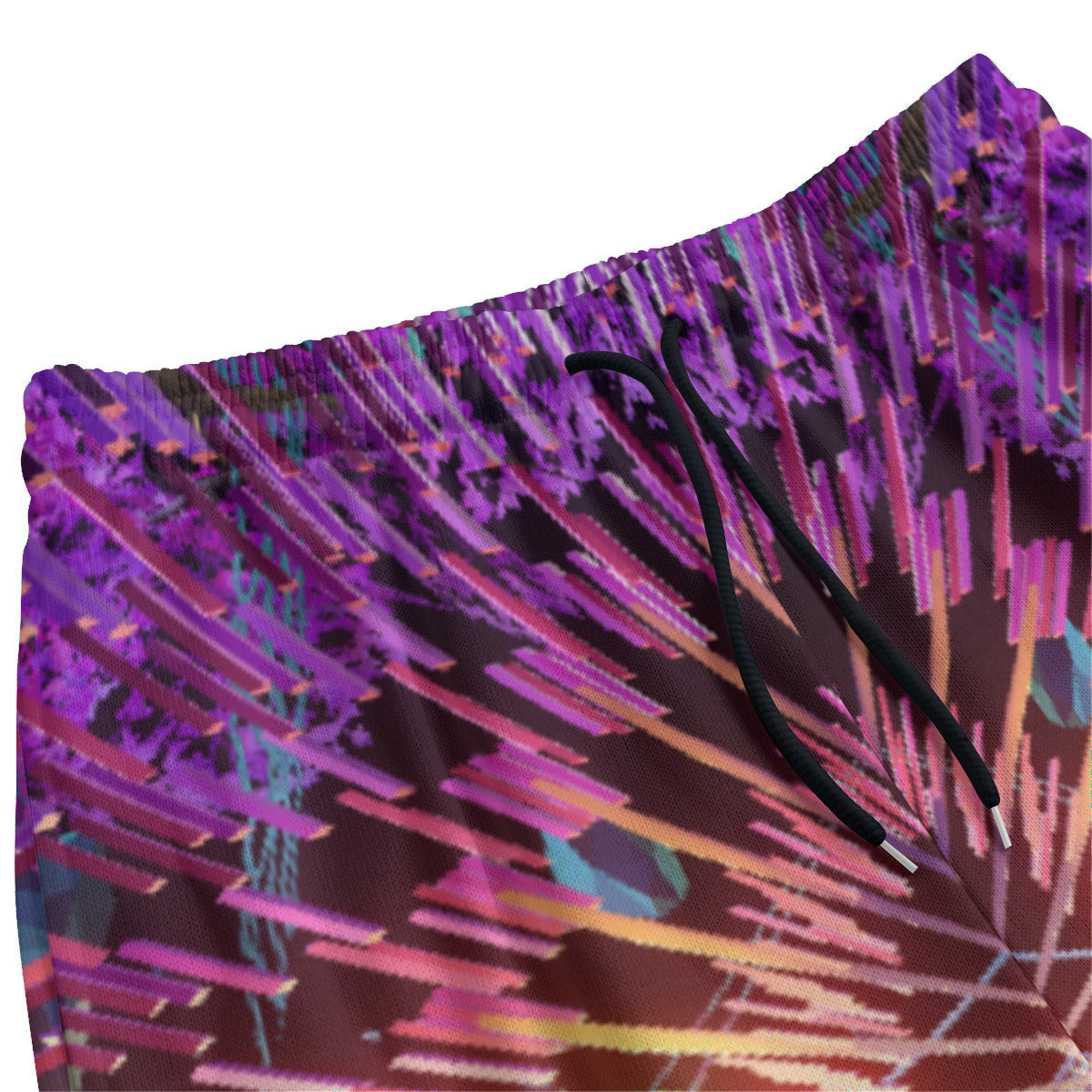 Psychedelic 3D Digital Art Print Unisex Knitted Fleece Wide Leg Pants