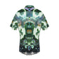 Psychedelic Print Men's Hawaiian Shirt With Pocket