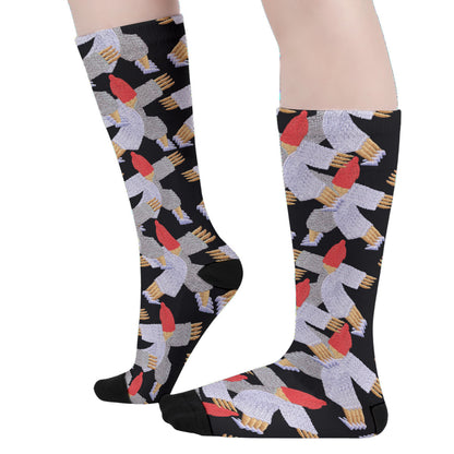 Vulfpeck VOSM Collection - Schvitz All-Over Print Unisex Long Socks