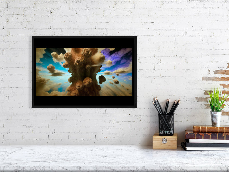 Clouds Are Fractals Too 001 - Limited Edition Giclée Digital Art Print